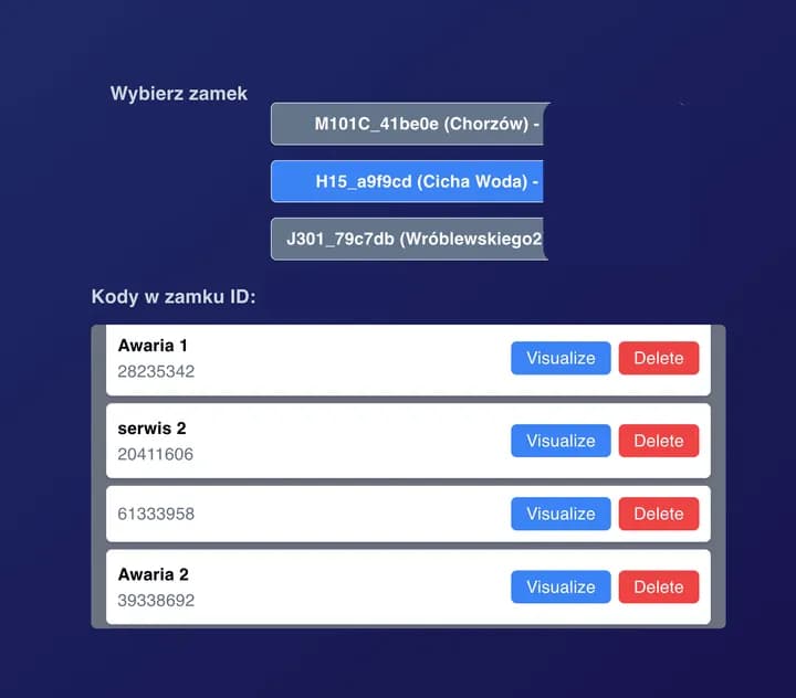 Bezkontaktowe zameldowanie i inteligentne zamki