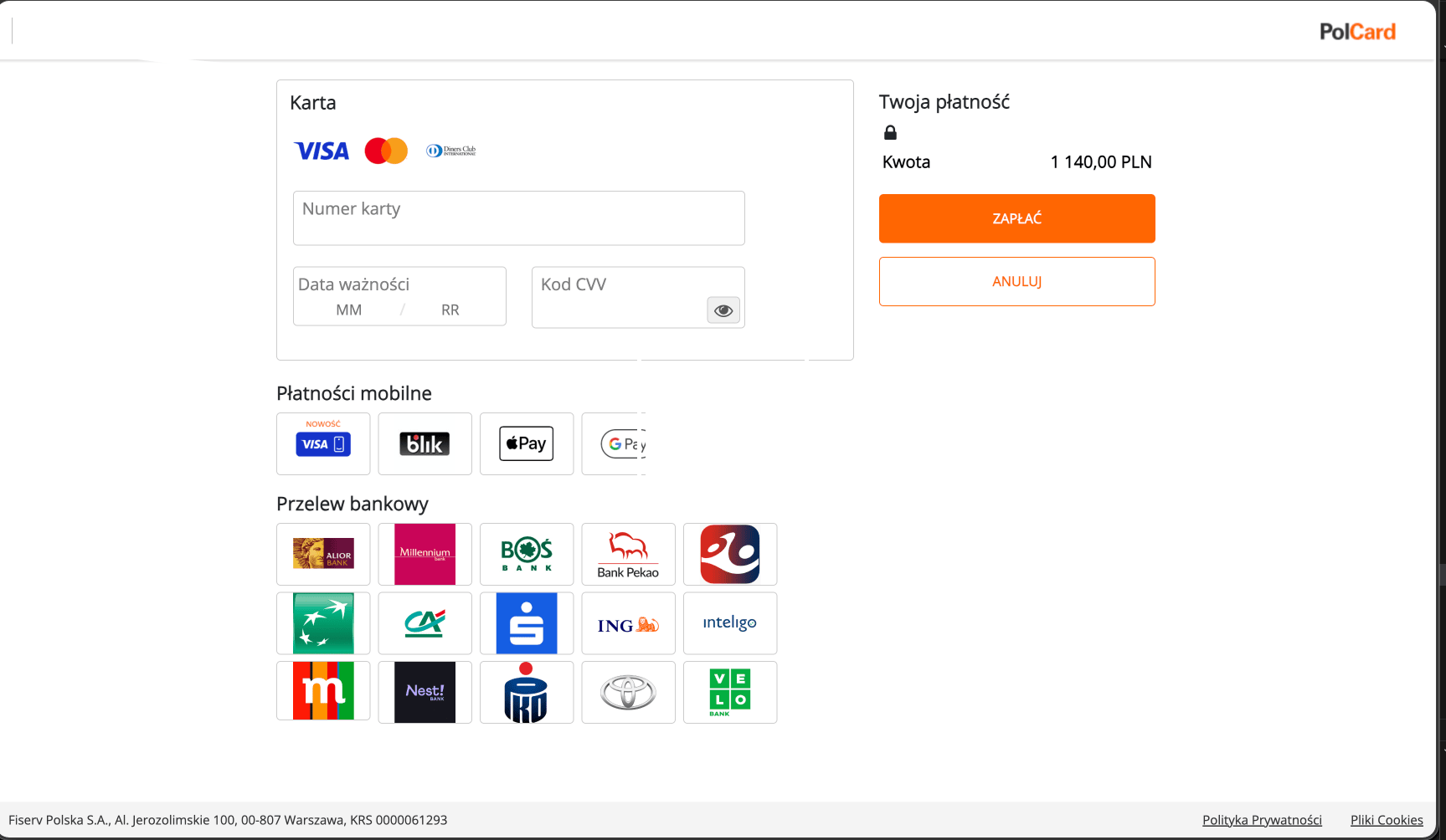 Pagamenti online sicuri